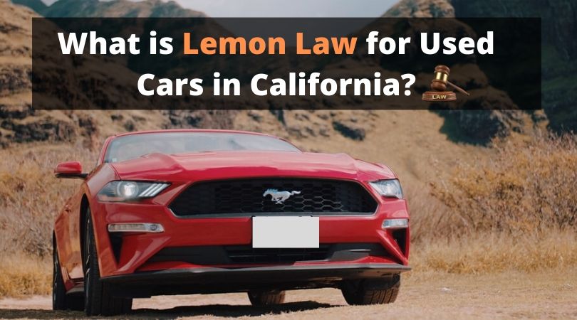 california lemon law used car