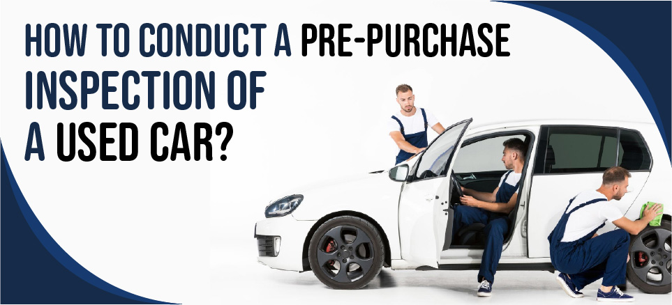 inspection of a used car